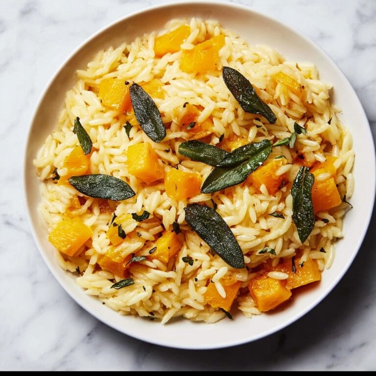 Butternut Squash & Sage Orzo Recipe