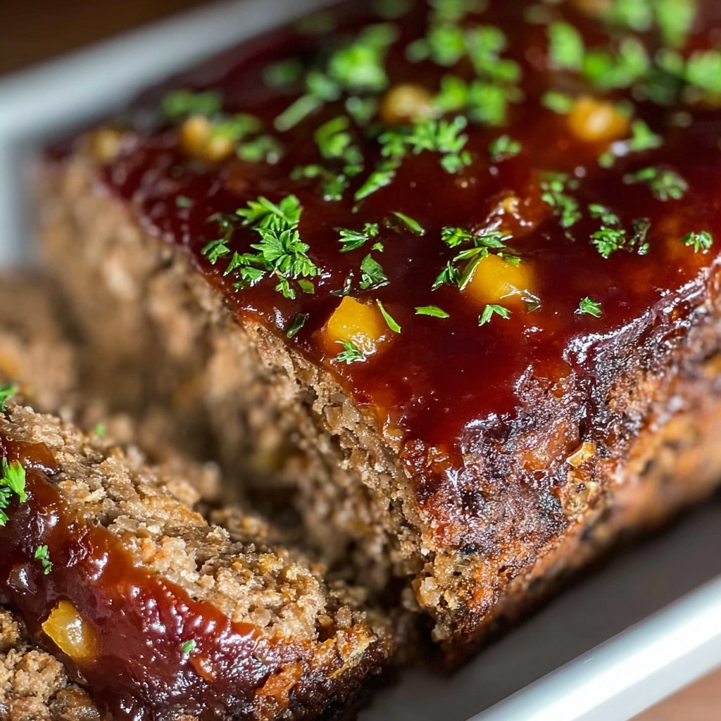 Brown Sugar Meatloaf Recipe - Recipe Image