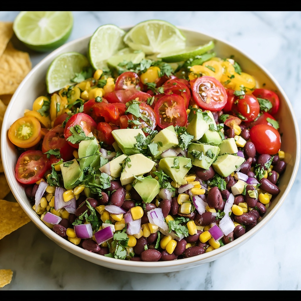 Corn Salad & Bean Tacos Recipe - Recipe Image