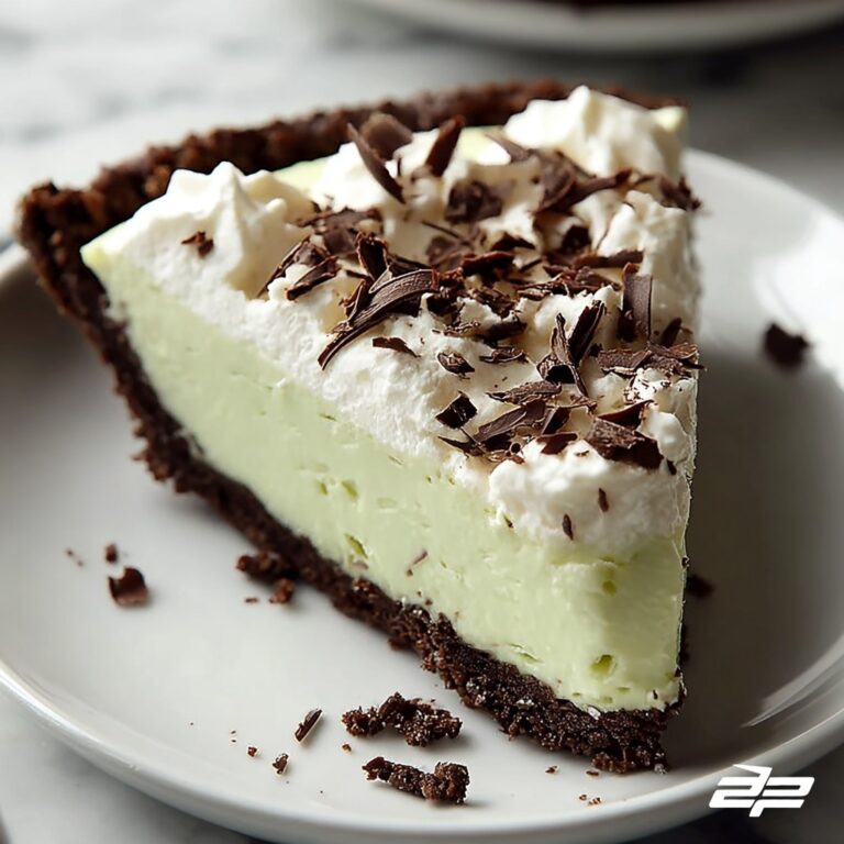 Indulgent Grasshopper Pie: Cool Minty Bliss for Gatherings Recipe