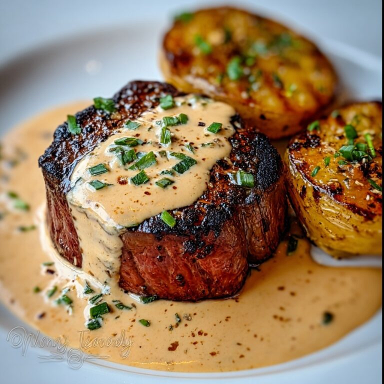 Haunted Bourbon Garlic Cream Steak Recipe