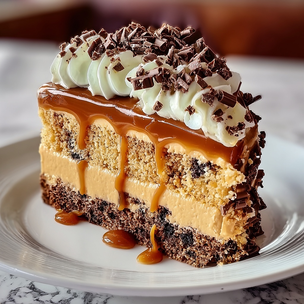 Gooey Coffee Caramel Cake Recipe - Recipe Image