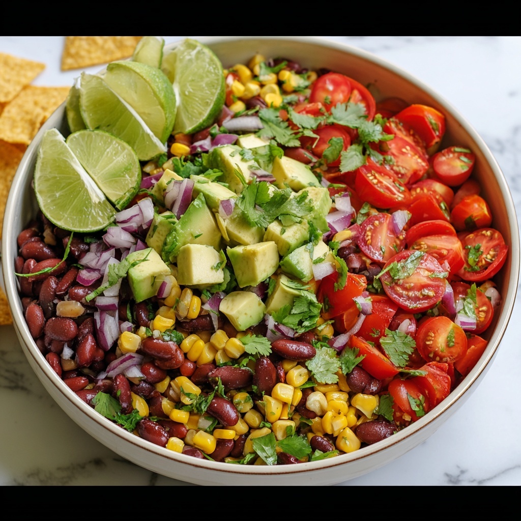 Corn Salad & Bean Tacos Recipe - Recipe Image