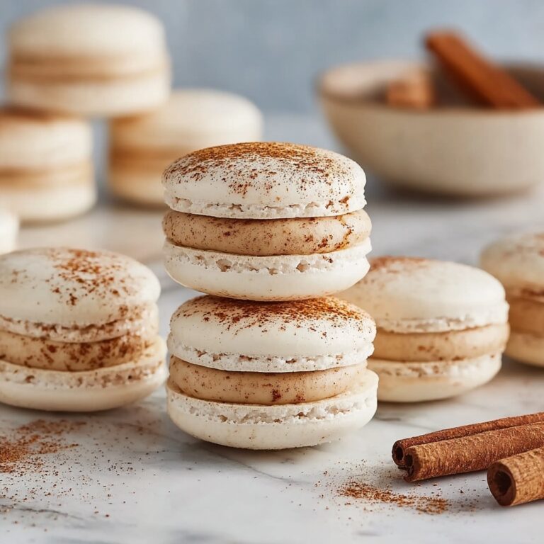 Cinnamon Roll Macarons Recipe