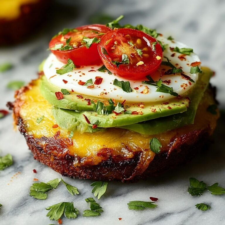 Spicy Avocado Hash Brown Toast: A Crunchy Morning Delight Recipe
