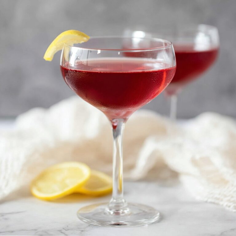 Pomegranate Gin Cocktail Recipe