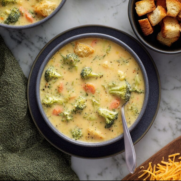Broccoli Cheddar Soup Recipe