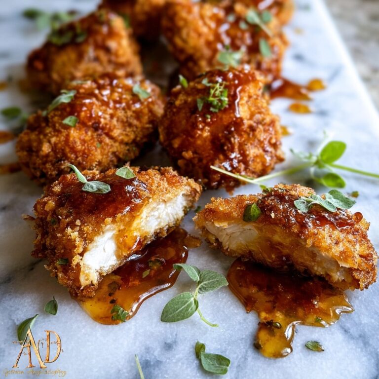Baked Crunchy Hot Honey Chicken Recipe