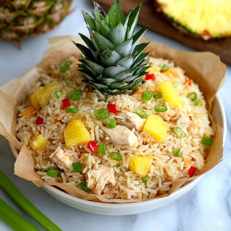 Pineapple Chicken Fried Rice Recipe